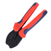 Solar Connector Crimping Pliers PV Wire Crimper Solar Connector Crimping Pliers High-Carbon Steel Compressor LY-2546B Solar PV Cable Crimping Tool Red