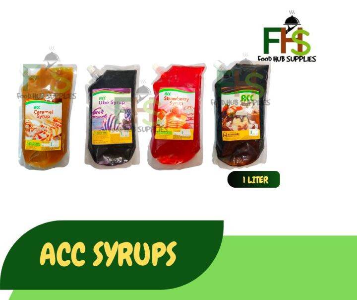 Acc baking/topping Syrups 1liter Lazada PH