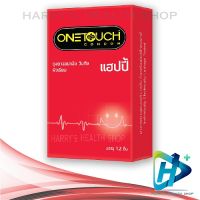 One Touch Happy วันทัช แฮปปี้ ถุงยางอนามัย Family Pack ขนาด 52 มม. ผิวเรียบ ผนังขนาน 12 ชิ้น 1 กล่องใหญ่