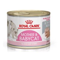 Royal Canin BabyCat can  อาหารเปียกสำหรับลูกแมว และ แม่แมวตั้งท้อง สูตรมูส แบบกระป๋อง ขนาด 195 g