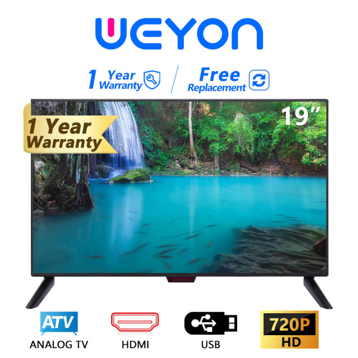 weyon-ทีวี-19-นิ้ว-led-hd-tv-เป็นจอคอมพิวเตอร์ได้-hdmi-av-usb-vga