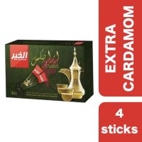 ?Product of UAE? Al Khair Arabex Arabic Coffee with Extra Cardamom 4 Sticks ++ อัลคอยร์ กาแฟอาราบิคพร้อมเอ็กซ์ตร้าลูกกระวาน 4 ซอง