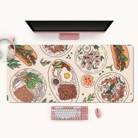 【DT】Extra Large Kawaii Hot Dog GBA Gaming Mouse Pad Cute Aesthetic Food XXL Desk Mat Water Proof Nonslip Laptop Desk Accessories hot