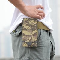 Dompet Casing Kantong Tentara Taktis Militer untuk Ponsel 5.5 Inci Tas Sabuk Ponsel Portabel Tas Pinggang Molle Luar Ruangan Universal