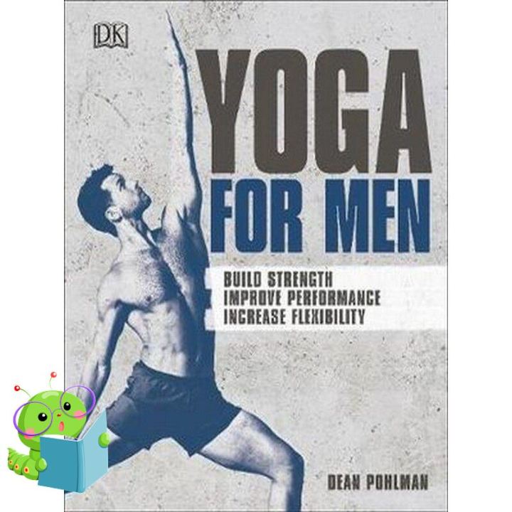 ส่งฟรี !! ** หนังสือภาษาอังกฤษ YOGA FOR MEN: BUILD STRENGTH, IMPROVE PERFORMANCE, INCREASE FLEXIBILITY