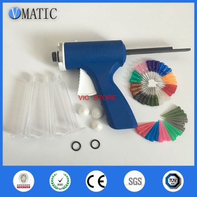 Free Shipping Quality Plastic 10 CC / ML Dispensing Syringe Barrel Gun