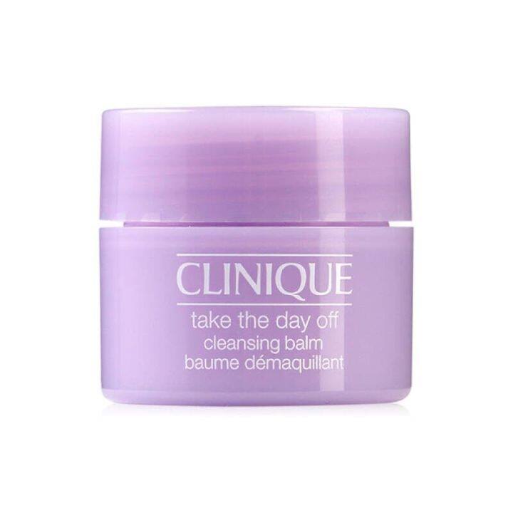 clinique-take-the-day-off-cleansing-balm-15ml-คลินิกข์-ผลิตภัณฑ์ทำความสะอาดเครื่องสำอางค์เนื้อบาล์ม-15มล