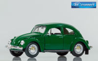 โมเดลรถโฟล์กเต่า สีดำเงา โฟล์คสวาเกน บีเทิล 2 ประตู รถเต่า โบราณ ของเล่น ของสะสม Maisto 1:24 Volkswagen Beetle Diecast Classic City Car Model Germany Toy Collection