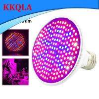 QKKQLA 13W 200LED Plant Grow Light Lamp UV IR Full Spectrum Growing Bulbs Hydro for Flower Vegs Indoor Greenhouse Growbox E27