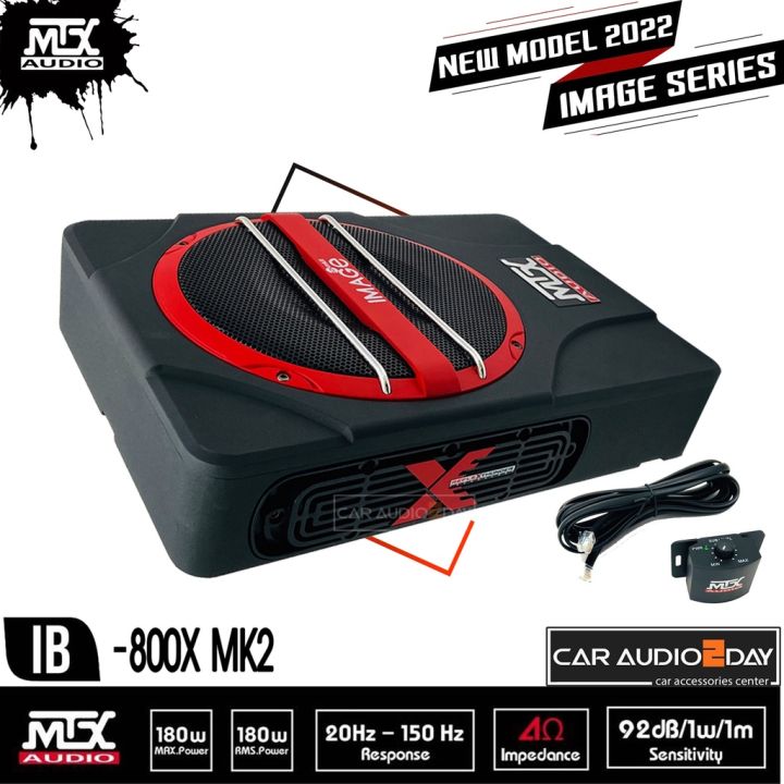 mtx-bassbox-ib-800x-mk2-ซับบ๊อก8นิ้ว-subbox-bassbox-เครื่องเสียงรถยนต์แถมฟรีชุดสายต่อ-ฟิวส์-มีชุดปรับเสียง-เบสบ็อกmtx