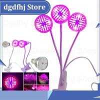 Dgdfhj Shop 1/2/3 Heads 60 LED Plant Grow Light Full Spectrum Aluminum Lamps Indoor Cultivo  Flower UV IR Growing Light Hydro