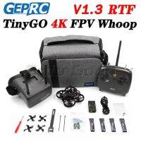 GEPRC TinyGO 4K V1.3 FPV Whoop RTF โดรนพร้อม Caddx Loris 4K 60fps RC FPV เฮลิคอปเตอร์สี่เหลี่ยมมืออาชีพ Combo เหมาะสำหรับผู้เริ่มต้น