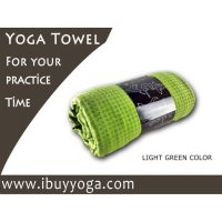 Yoga Towel ผ้าโยคะ สี เขียวตอง