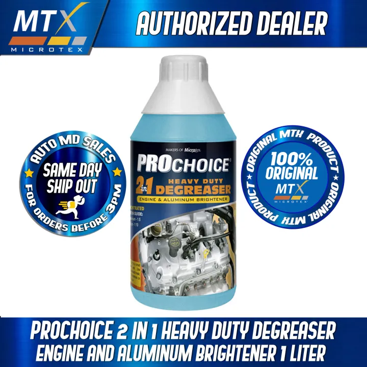 PROCHOICE 2 IN 1 DEGREASER Heavy Duty Degreaser & Aluminum Brightener