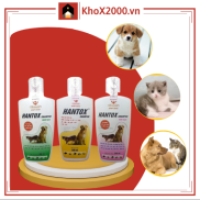 Sữa tắm cho chó mèo Hantox 200ml trị ve, rận, bọ chét, ký sinh trùng
