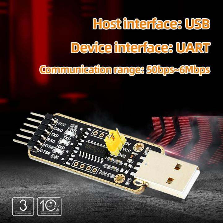 ch343g-ชิฟ-usb-โมดูลไป-uart-ไมโคร-usb-mini-usb-type-a-type-c-โมดูลสื่อสารแบบอนุกรมโมดูลอนุกรม6pin-ttl