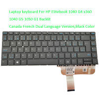 Canada French Dual Language Version Laptop keyboard For HP Elitebook 1040 G4 x360 1040 G5 1050 G1 Backlit