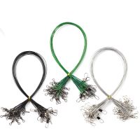 Anti-bite Steel Wire Fishing Line Wire Lead and Rotatable Fishing Accessories Lead Core Traction Rope Fishing Line15-30CM Fishing Lines