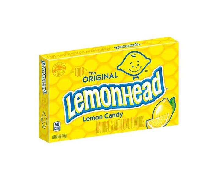 Lemonhead The Original Lemon Candy Naturally & Artificially Flavored 5
