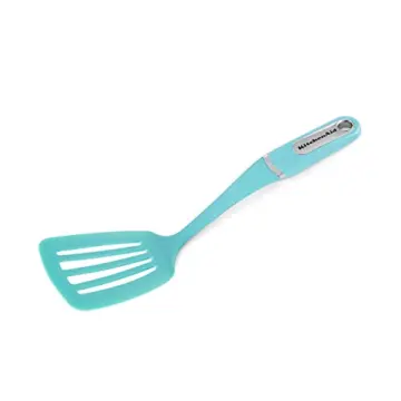 KITCHENAID AQUA SKY 2 PIECE TOOL SET SLOTTED TURNER AND BASTING SPOON