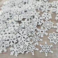 50PCS Unfinished Wooden Cutouts Hollowed Snowflakes Embellishments Christmas Wooden Snowflake crafts Tree Hanging Ornaments Cooking Utensils