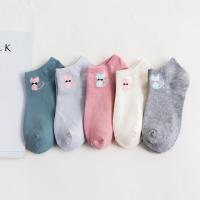 {Socks Shop} S72ถุงเท้ายาว5คู่/ถุงเท้า MODE Korea/ถุงเท้าผู้หญิง