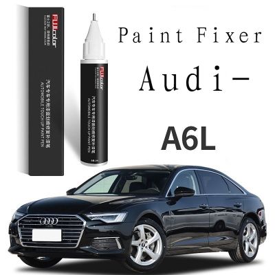 【CW】 Paint pen for scratch suitable Audi-A6L paint repair black sky cloud gray special A6L car supplies أودي .A6L