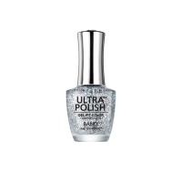 ยาทาเล็บกึ่งเจลUltra Polish Glitter collection UP907G - Silver Dia