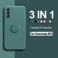 {OLI STUDIO} Original SquareCase สำหรับ SamsungM13Protective ฝาหลัง OnM13 M 13 Magnetic Ring Stand Case