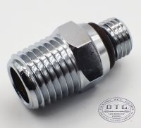 OTG ดำน้ำ M 3/8 "-24ถึง M 1/4" อะแดปเตอร์ NPT # OG-257