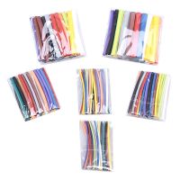 144pcs 12 Colors Assorted Heat Shrinkable Tubes Polyolefin Shrinking Wire Cable Insulated Sleeving Heat Shrink Tubing Set Cable Management