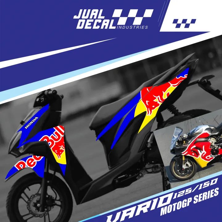 Stiker Vario 2020 2021 MotoGP Series Red Sticker Striping Variasi Honda