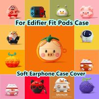 READY STOCK!  For Edifier Fit Pods Case Anime cartoon styling for Edifier Fit Pods Casing Soft Earphone Case Cover