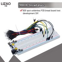 【YD】 NEW MB-102 MB102 Breadboard 400 830 Solderless PCB Bread Board Test Develop for arduino laboratory SYB-830