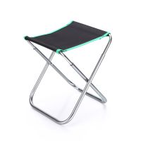 Ultra Light Portable Outdoor Foldable Fishing Chair Aluminum Alloy Folding Camping Picnic Fishing Chair Beach Chair With Bag