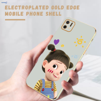 เคสใหม่3C ดีเลิศดิจิทัลสำหรับ OPPO A17 A16s A16k A31 A31ตัวปกป้องกล้องถ่ายรูปเคสด้านหลังลายการ์ตูนเคสกันกระแทก