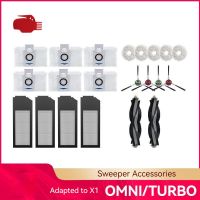 {:“}》เหมาะสำหรับ ECOVACS X1 Omni Turbo หุ่นยนต์กวาดบ้านอุปกรณ์เสริมหลักแปรงด้านข้างตัวกรองแปรงผ้าถุงหูรูด