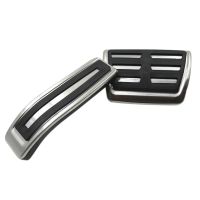 ✒▦✲ 2Pcs Automotive Stainless Steel Acceleration Brake Pedal For Q7 Porsche Cayenne Volkswagen Touareg 2007-2015