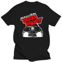 เสื้อยืดพิมพ์ลายแฟชั่น เสื้อยืด พิมพ์ลายการ์ตูนรถยนต์ Death Proof Quentin Tarantino ขนาดใหญ่ สไตล์สตรีท แฟชั่นสําหรับผู้  FUPS