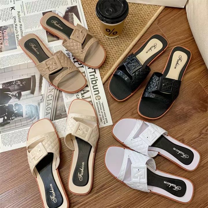 TOONICE NEW Korean Fashion Ladies Casual Flat Slippers for Women on ...