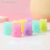 ❅ 5pcs/set New Solid Color Bear Eraser Soft Easy to Wipe Childrens Learning Rubber Erasers Stationery Birthday Gift