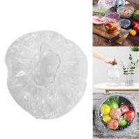 Reusable Food Keep Storage Covers Elastic Clear Bowl Covers Dish Plastic Covers for Family Outdoor Picnic