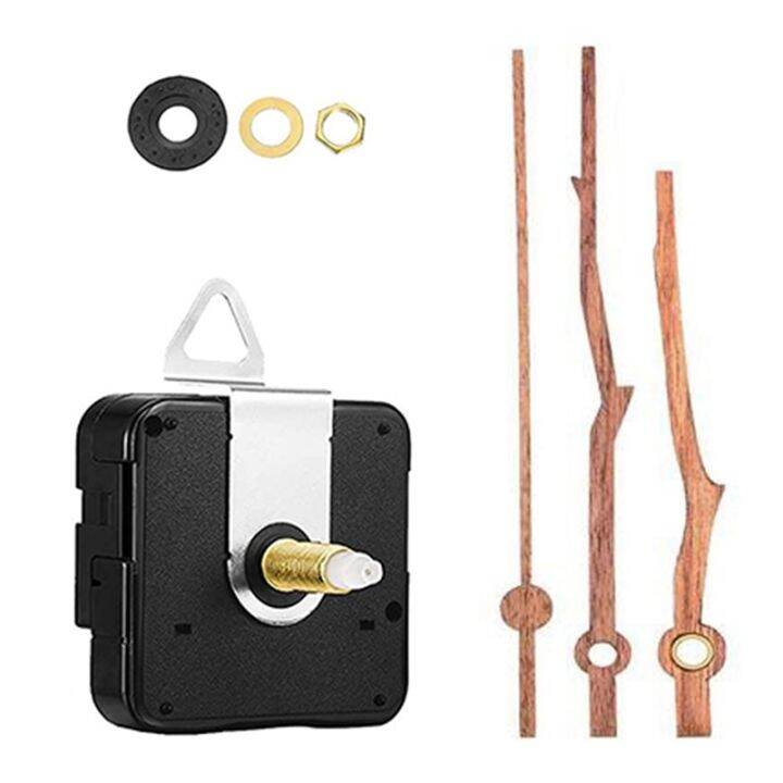 DIY Silent Quartz Movement Mechanism Wall Clock 20mm Hands Clock for 12