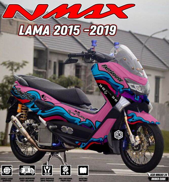 Decal Nmax Old Decal Nmax Lama Full Body Dekal Nmax Stiker Nmax Full