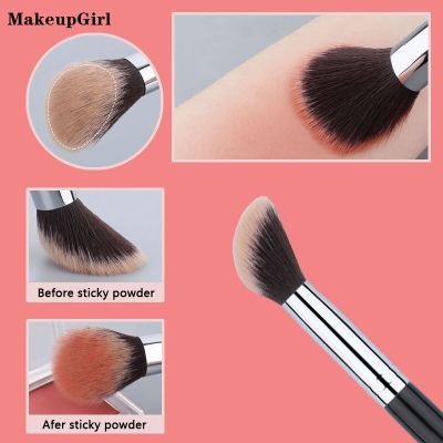 MakeupGirl Blush Powder Makeup Brushes Set Cosmetic Contour Repair Shadow Hourglass Brush Soft Make Up Beauty Professional Tools Makeup Brushes Sets
