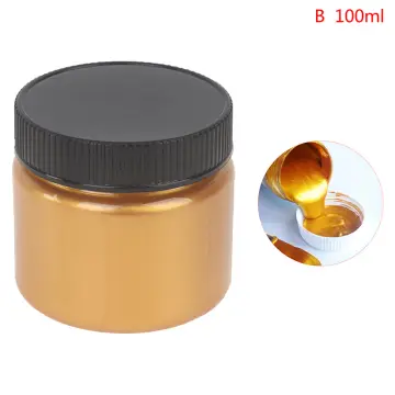 Metallic Color Acrylic Paint for Textile Drawing Wall Hand Paint Shining  100ml