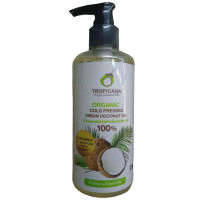 น้ำมันมะพร้าว COLD PRESSED COCONUT OIL 100% TROPICANA VIRGIN COCONUT OIL (250 ML)