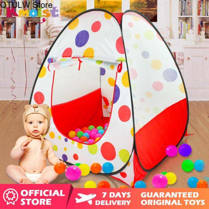 Qtulw Store Baby Play Tent Toys Ball Pool For Children Kids Ocean Balls  Pool Foldable Kid Play Tents House For Boys Girls Gift | Lazada.Vn