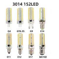 10ชิ้น G4 G9 GY6.35 LED 152LEDs Dimmable หลอดไฟ110โวลต์220โวลต์แสง SMD 3014โคมระย้าสปอตไลแทนที่15วัตต์ขนาดกะทัดรัดหลอดฟลูออเรสเซนต์