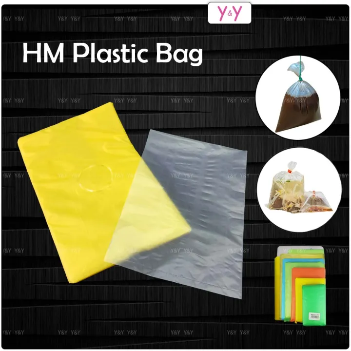 HM Plastic Bag / Food Packaging Plastic Bag / Take Away Plastic Bag / Food Packaging / Plastik